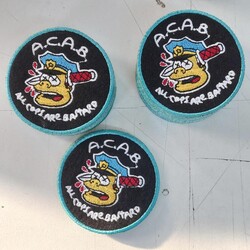 Blue Acab patch 