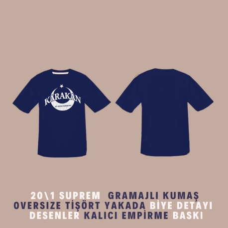 KARAKAN NAVY TEE