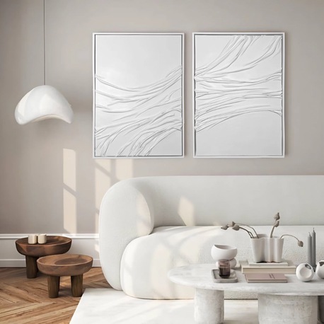 Sea Wave (2’li set 50x70 cm)