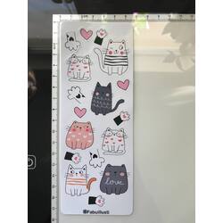 tatlı kediler sticker (1sayfa)