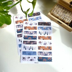 washi tape bant sticker filli temali