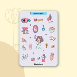travel set Stickers
