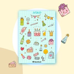 doğum günü Stickers