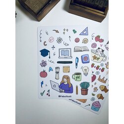 cozy school sticker 