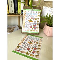 spor temalı set sticker