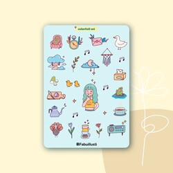 colorfull set Stickers
