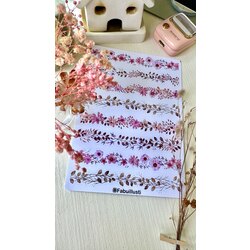 Çiçek washi tape 