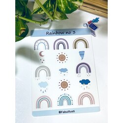 Gökkuşağı sticker no:3