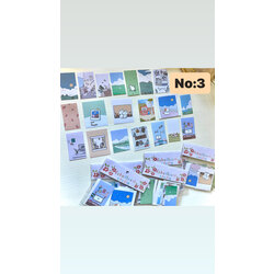 20 adet mat sticker