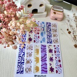 Washi tape sticker 