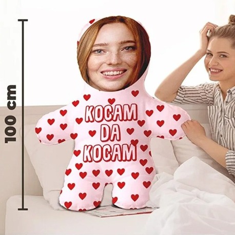 Kocamda Kocam Kişiye Özel Hediyelik Peluş Oyuncak -100cm-