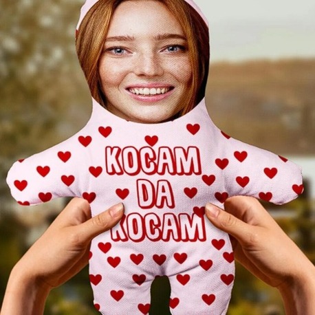 Kocamda Kocam Kişiye Özel Hediyelik Peluş Oyuncak -25cm-