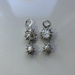 Pearl earrings
