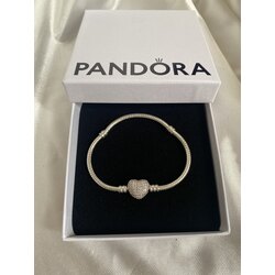 pandora taşlı kalp 16 cm