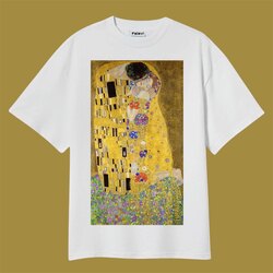 Gustave Klimt The Kiss Tişört