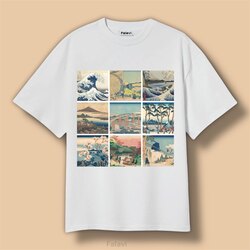 Hokusai Tişört