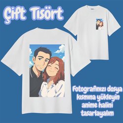 Özel tasarım çift tişört