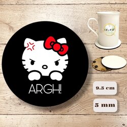 Hello Kitty bardak altlığı