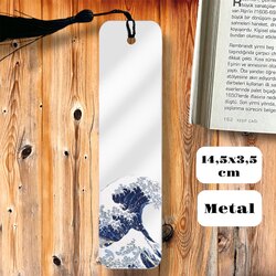 Hokusai Büyük Dalga kitap ayracı