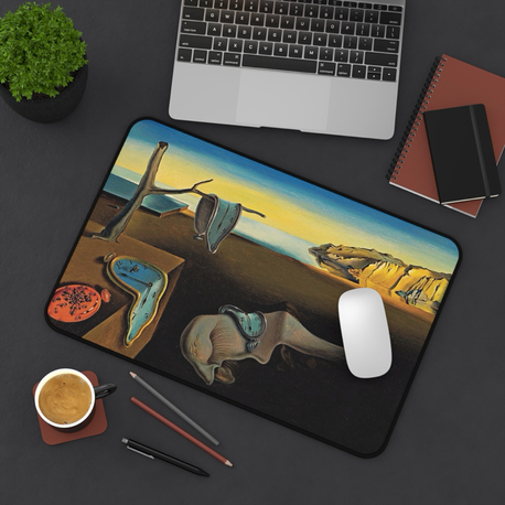 Salvador Dali Belleğin Azmi Eriyen Saatler Mousepad
