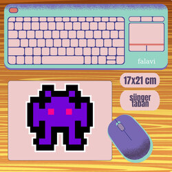 Mor virüs Mousepad