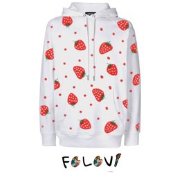 Çilekli Sweatshirt