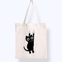 Kedi bez çanta