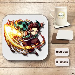 Demon Slayer bardak altlığı