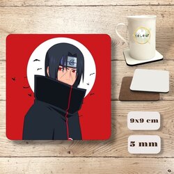 Naruto İtachi bardak altlığı