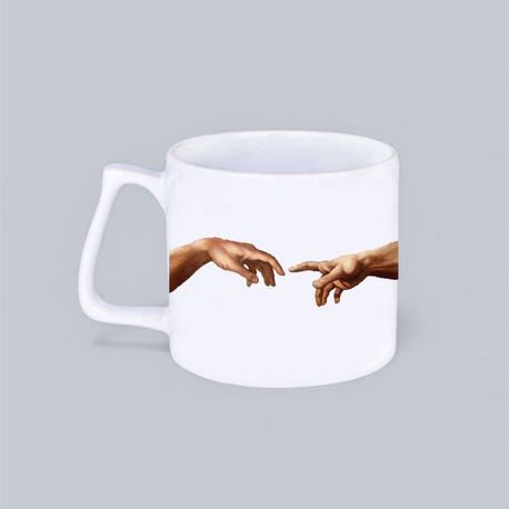 Ademin Yaratılışı Michelangelo Mocha Kupa