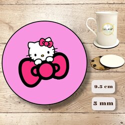 Hello Kitty bardak altlığı