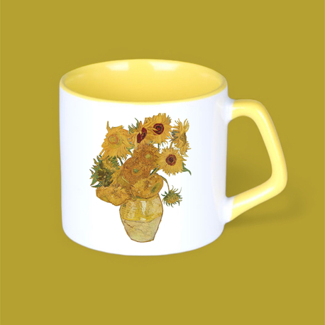 Van Gogh Ayçiçekleri Mocha Kupa