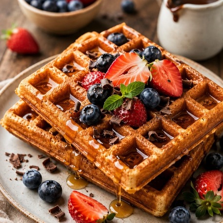 GLUTENSİZ WAFFLE TABANI - 55 gr