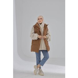 Kahverengi Şişme Yelek