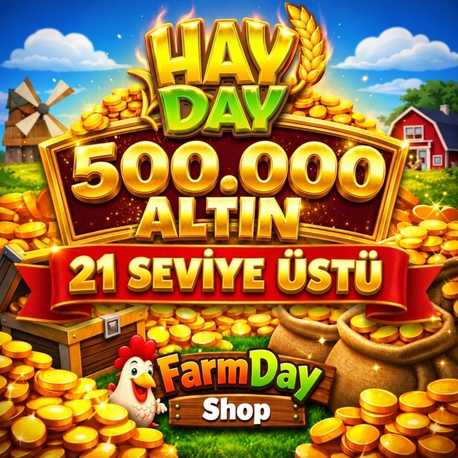 500.000 ALTIN ➠ 21 SEVİYE VE ÜSTÜ