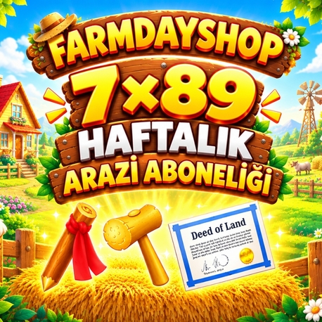 1 HAFTALIK ARAZİ ABONELİĞİ