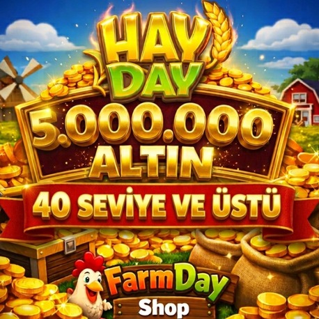 5.000.000 ALTIN HAYDAY ➠ 40 SEVİYE VE ÜSTÜ