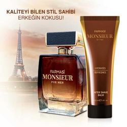 Farmasi Monsieur EDP Parfüm ve Tıraş Sonrası Losyon Seti