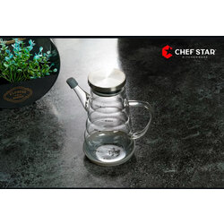 Chefstar 600 ML BOROSİLİKAT SÜTLÜK-YAĞLIK
