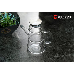 Chefstar 1000ML BOROSİLİKAT SÜTLÜK-YAĞLIK