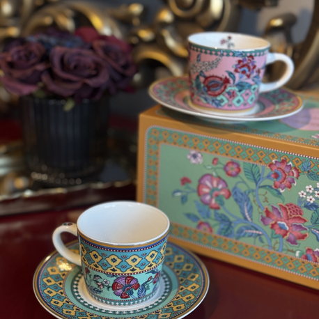 Royking Flower of life 2 li fincan takımı