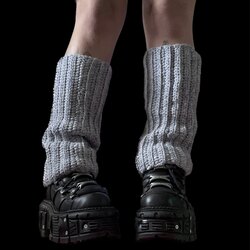 Crochet Baby Blue Legwarmers