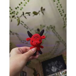 Baby Baphomet Red