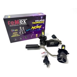 FEMEX SUPER MORE H4 CSP SUPERIOR ETI CHİPSET RADYATÖR SOĞUTMALI LED XENON LED HEADLİGHT