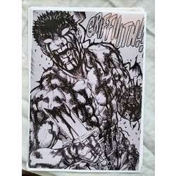 BERSERK GUTS POSTER 