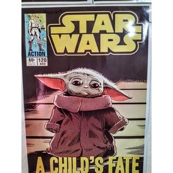STAR WARS GROGU POSTER