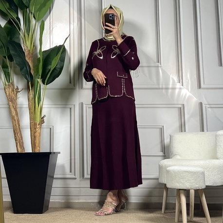 Ghisa bordo aynalı etekli takım 