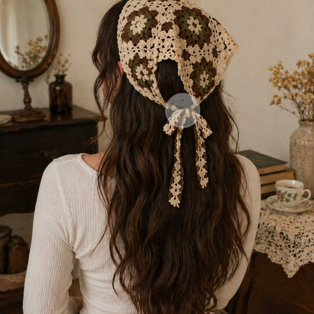Bohem Örgü Bandana