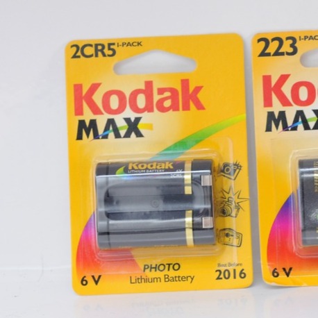 Kodak 2CR5 Pil