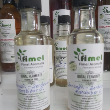 Zencefil-Zerdeçal-Karabiber Karışım Sirkesi 250 ml.